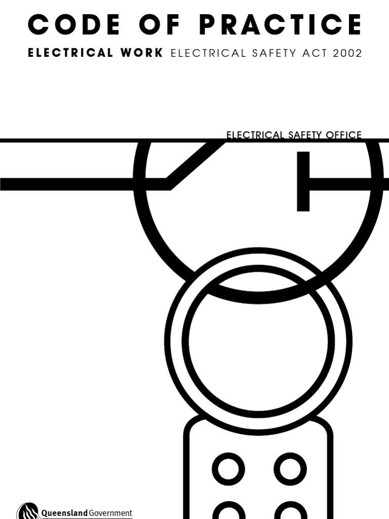 Code of Practice Electrical Work PDF Safety High Voltage