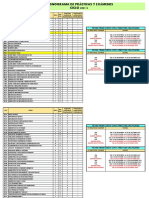 Cronograma Practicas y Examenes (Actualizado) 2021-2