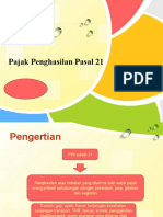 Pajak Penghasilan Pasal 21