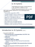 Introduction to 3G Systems: 3G Technologies and UMTS Architecture