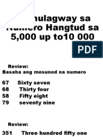Paghulagway Sa Numero Hangtud Sa 5,000 Up To10 000
