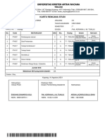 Cetak KRS Mahasiswa 16 Agustus 2021