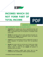 Incomes Which Do Not Form Part of Total Income: After Studying This Chapter, You Would Be Able To