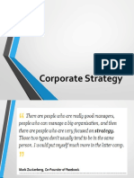 Corporate Strategy PPT 18-07-2021