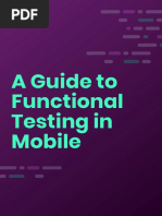 Functional Testing E-Guide