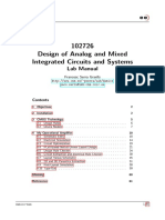 Design Analog and Mixed Circuits Lab Manual