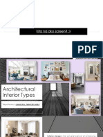 REPORT Architectural Interior Types