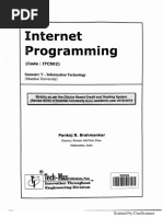 Internet Programming Techmax Semester 5 Information Technology Engineering