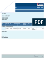 HDFC Bank Depository Transaction Details