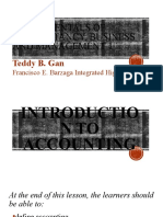 Fundamentals of Accountancy, Business and Management 1: Teddy B. Gan