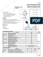 Irg7Ph35Udpbf Irg7Ph35Ud-Ep: Insulated Gate Bipolar Transistor With Ultrafast Soft Recovery Diode