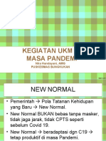 Kegiatan UKM Di Masa Pandemi