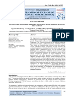 Anti Bacterial and Biofilm Inhibitory Activities of Aegle Marmelos Methanol Leaf Extract