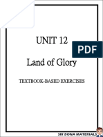 Unit 12 Land of Glory: Textbook-Based Exercises