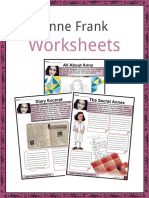 Sample Anne Frank Worksheets 1