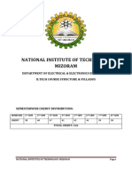 Btech Course Structure