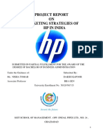 Toaz.info Project Report on Marketing Strategies of Hp in India Submitted by Pr f15bda7e9314c6fc74e69e4473257c08