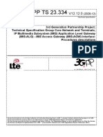 3GPP TS 23.334: Technical Specification