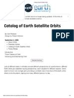 Catalog of Earth Satellite Orbits
