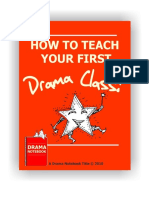 How Toteach Your First Drama Class