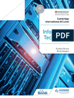 Cambridge International As Level Information Technology Students Book by Graham Brown, Brian Sargent