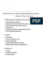Elliott Wave Rules, Guidelines and Basic Structures