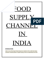 Food Supply Channel in India Eco