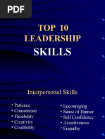 Top 10 Leadership Skills