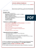 Offre D'emploi - 1secretaire