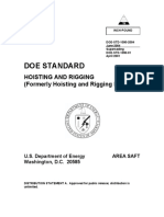 DOE-STD-1090-2004 Hoisting and Rigging