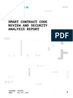 Smart Contract Code Review and Security Analysis Report: Customer: SMEGMRS Date: May 25