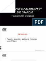 Sem 9 - Sesión 25 - FUNCIONES LOGARITMICAS