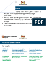 A Framework for Teaching Grammar - Y6