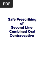 COCP Counselling OSCE Checklist | PDF | Combined Oral Contraceptive ...