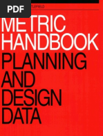 Metric Handbook - Planning and Design Data. 3rd Edition. Part 0 - Contents, Preface and Acknowledgements. (1 of 48)