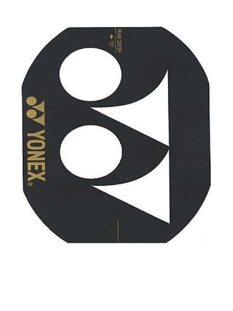 Logo Stencil Yonex PDF