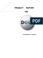 Project Report On Dell Laptop