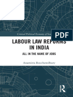Anamitra Roychowdhury - Labour Law Reforms in India - All in The Name of Jobs-Taylor & Francis (2018)
