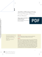 Toward Therapy of Human Prion Diseases: Annual Review of Pharmacology and Toxicology