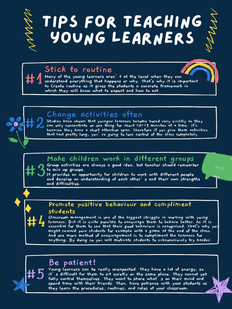 Tips For Teaching Young Learners | PDF