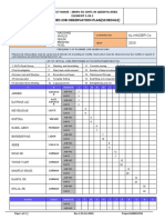 Planned Job Observation Plan (Schedule) : Project Name: 380Kv DC Ohtl in Qiddiya Area ELEMENT 5.20.1