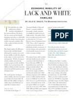 Black and White: Economic Mobility of