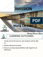 Admission