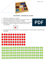 1º Material para Imprimir - Decanomio - Bastones de Colores