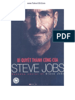 Bi quyet thanh cong cua steve jobs