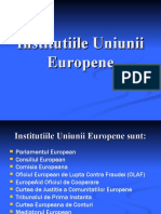 Institutiile Uniunii Europene