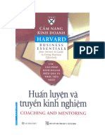 Cẩm Nang Kinh Doanh Harvard - Huấn Luyện Và Truyền Kinh Nghiệm