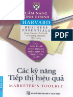 Cẩm Nang Kinh Doanh Harvard - Các Kỹ Năng Tiếp Thị Hiệu Quả