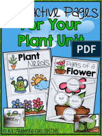 Interactive Notebook Pages For Your Plant Unit