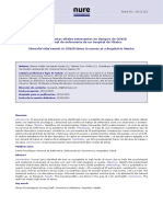 Acontecimientos Vitales Estresantes en Tiempos de COVID en Personal de Enfermería de Un Hospital de México